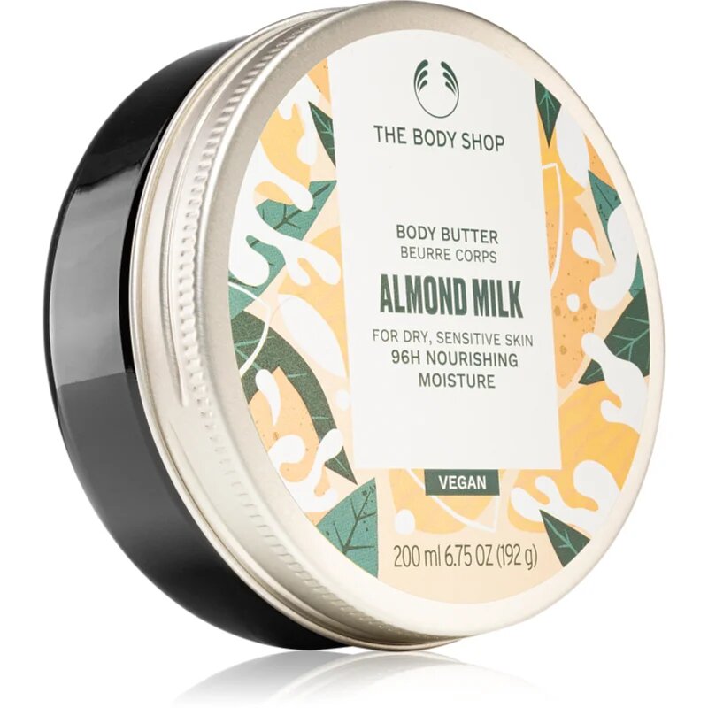 The Body Shop Almond Milk Body Butter масло за тяло с подхранващ ефект 200 мл.