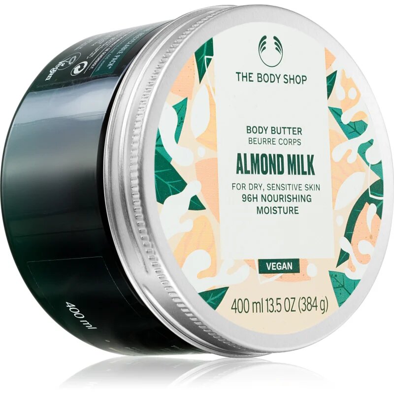 The Body Shop Almond Milk Body Butter масло за тяло с подхранващ ефект 400 мл.