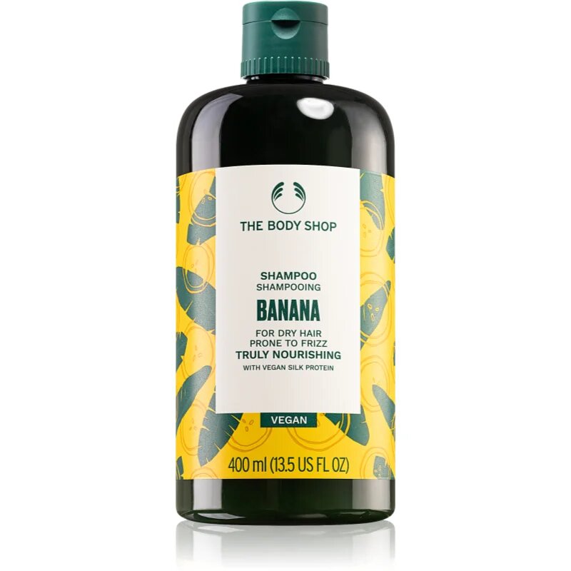 The Body Shop Banana Shampoo хидратиращ шампоан за суха коса 400 мл.
