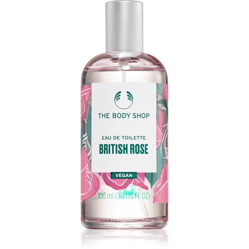 The Body Shop British Rose EDT тоалетна вода с аромат на цветя за жени 100 мл.
