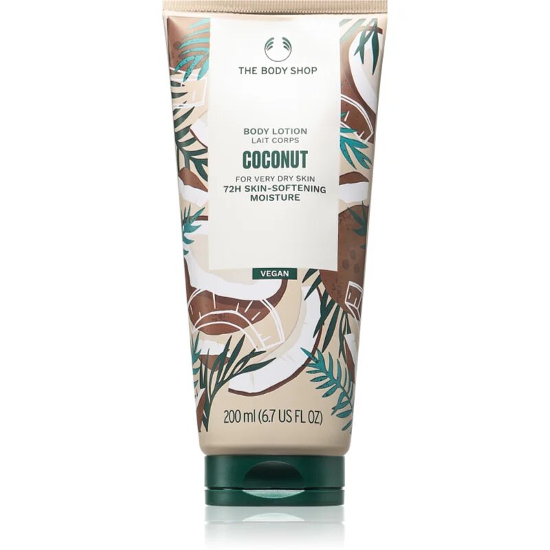 The Body Shop Coconut Body Lotion тоалетно мляко за тяло с кокос 200 мл.