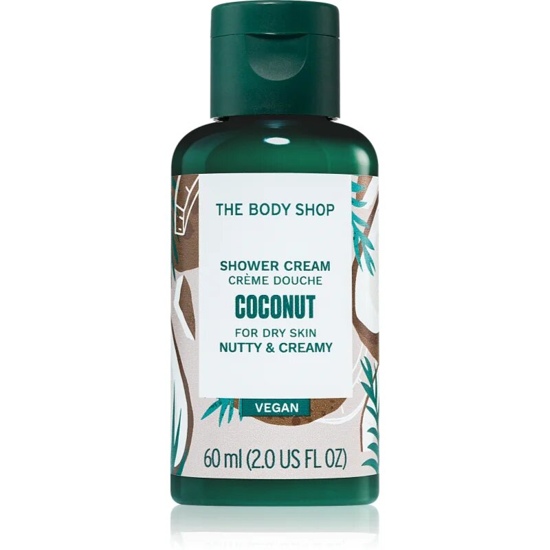 The Body Shop Coconut Shower Cream душ крем с кокос 60 мл.