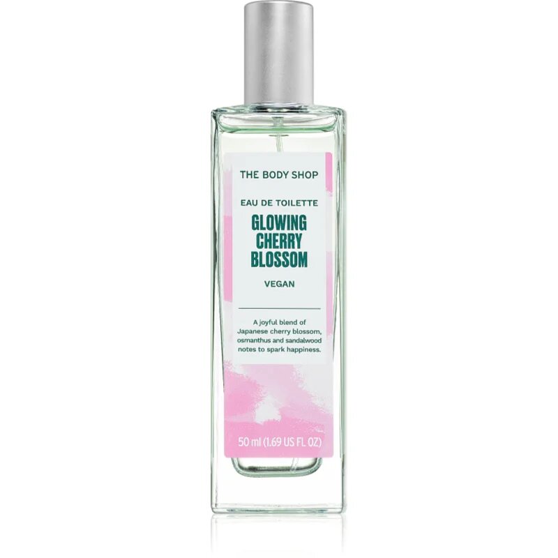 The Body Shop Glowing Cherry Blossom тоалетна вода с аромат на цветя за жени 50 мл.
