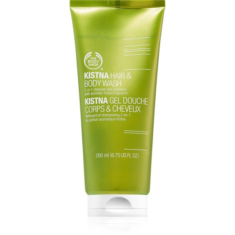 The Body Shop Kistna Hair & Body Wash душ гел за тяло и коса за мъже 200 мл.