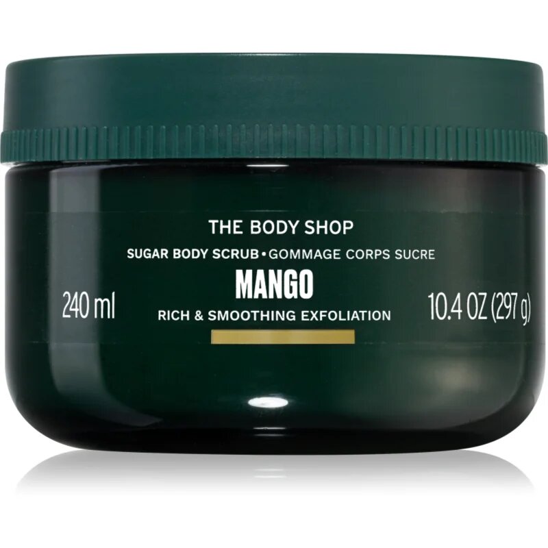 The Body Shop Mango Body Scrub освежаващ пилинг за тяло с масло от манго 240 мл.