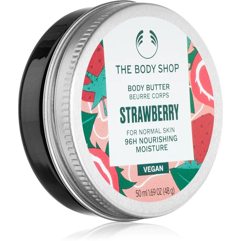 The Body Shop Strawberry Body Butter масло за тяло За нормална кожа 50 мл.