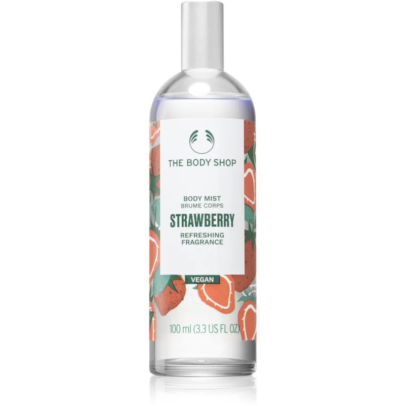 The Body Shop Strawberry Body Mist спрей за тяло за жени 100 мл.