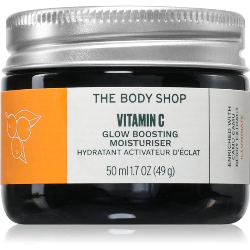 The Body Shop Vitamin C Moisture Day Cream озаряващ дневен крем с витамин С 50 мл.