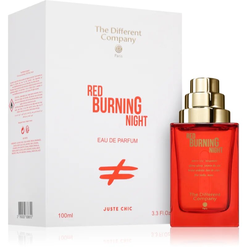The Different Company Red Burning Night парфюмна вода унисекс 100 мл.