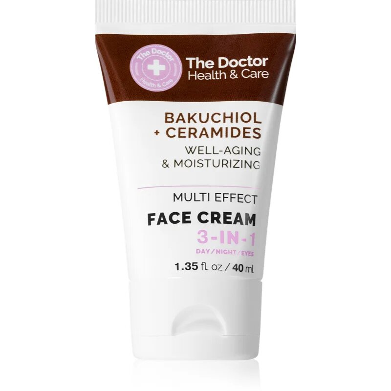 The Doctor Bakuchiol + Ceramides Well Aging & Moisturizing хидратиращ крем за лице 3 в 1 40 мл.