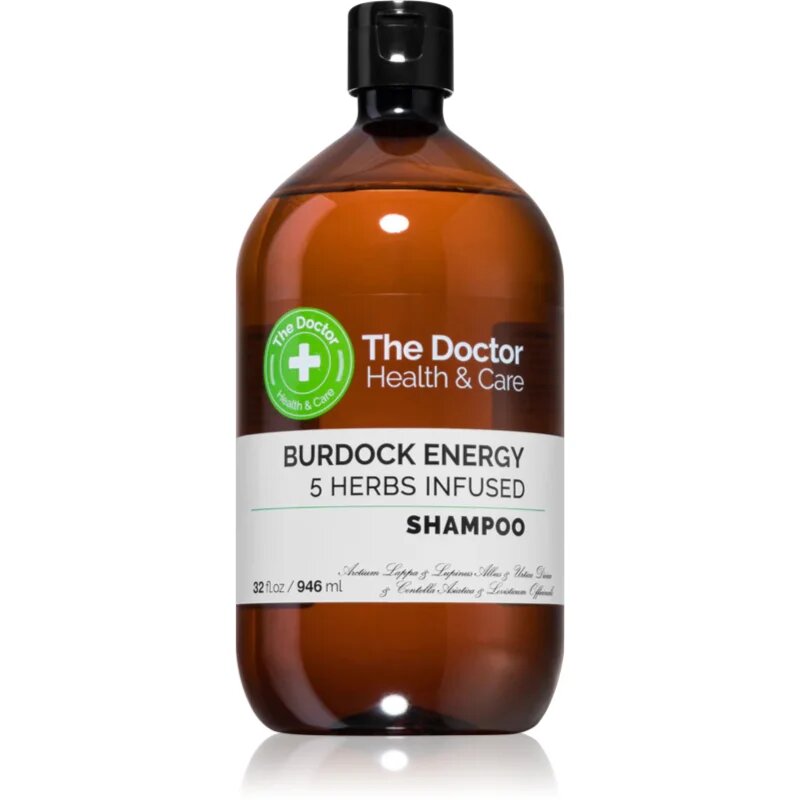 The Doctor Burdock Energy 5 Herbs Infused подсилващ шампоан 946 мл.