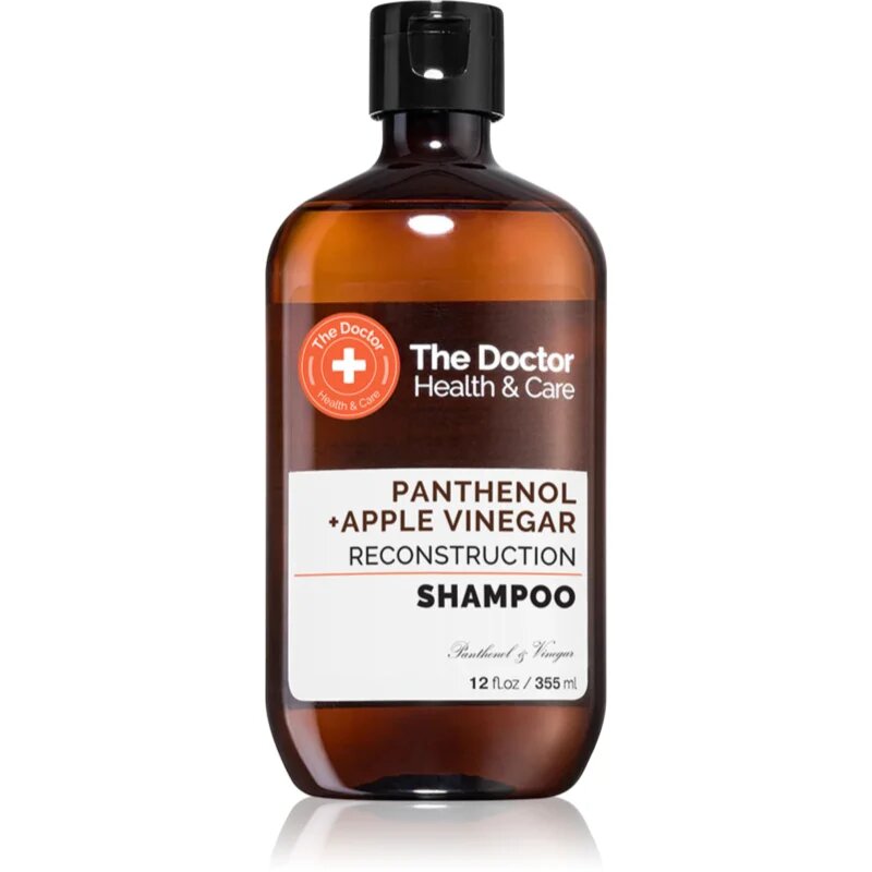 The Doctor Panthenol + Apple Vinegar Reconstruction възстановяващ шампоан с пантенол 355 мл.