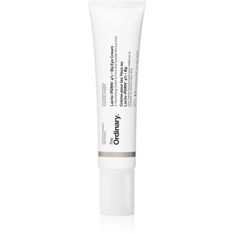 The Ordinary Lacto-PDRN* 4% + B9 Eye Cream изглаждащ околоочен крем против бръчки за околоочния контур 15 мл.