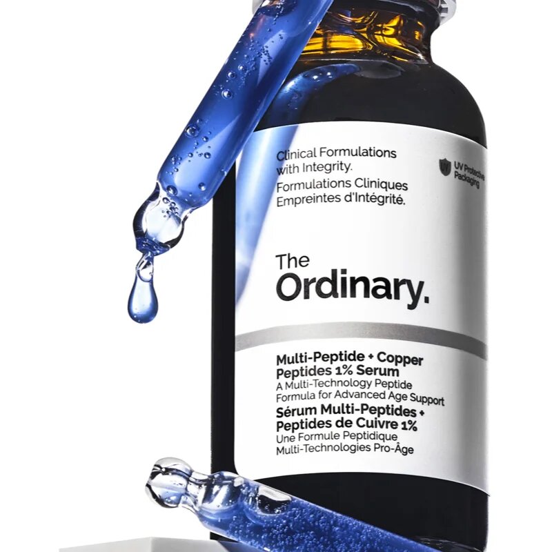 The Ordinary Multi-Peptide + Copper Peptides 1% озаряващ серум против бръчки 30 мл.