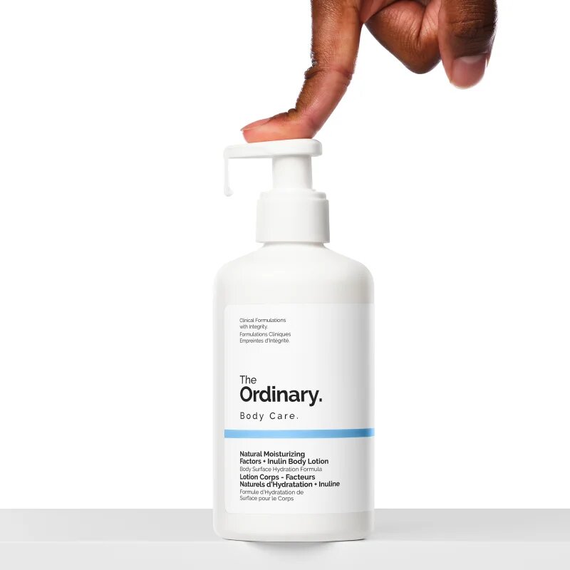 The Ordinary Natural Moisturizing Factors + Inulin Body Lotion дълбоко хидратиращо мляко за тяло 240 мл.