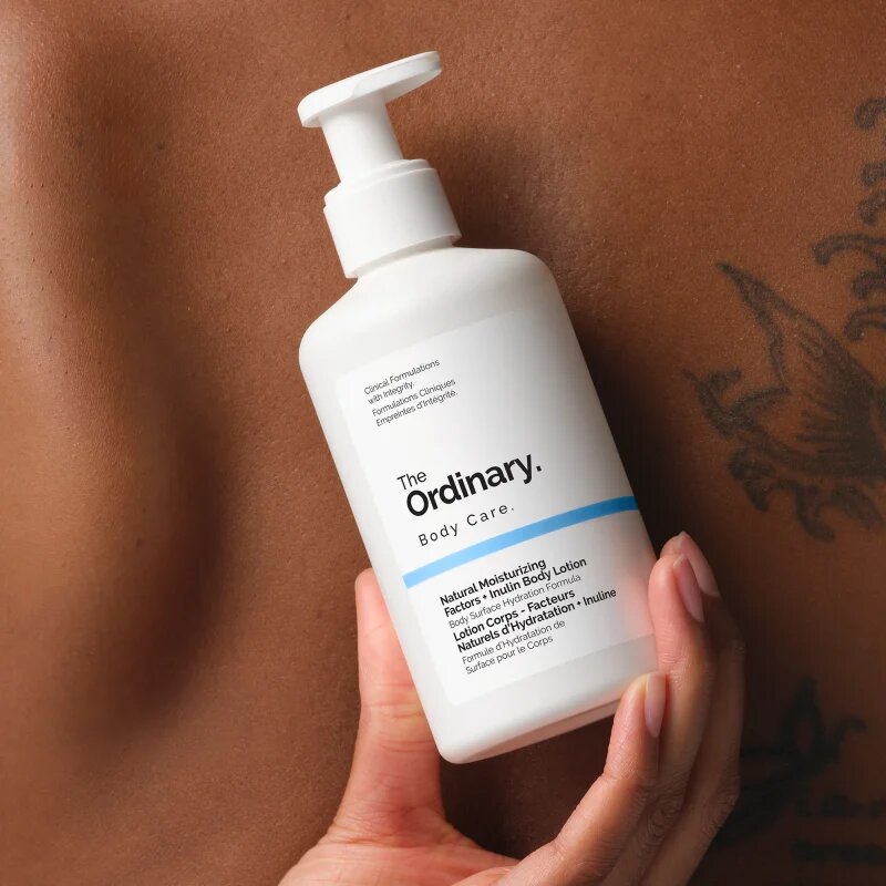 The Ordinary Natural Moisturizing Factors + Inulin Body Lotion дълбоко хидратиращо мляко за тяло 240 мл.