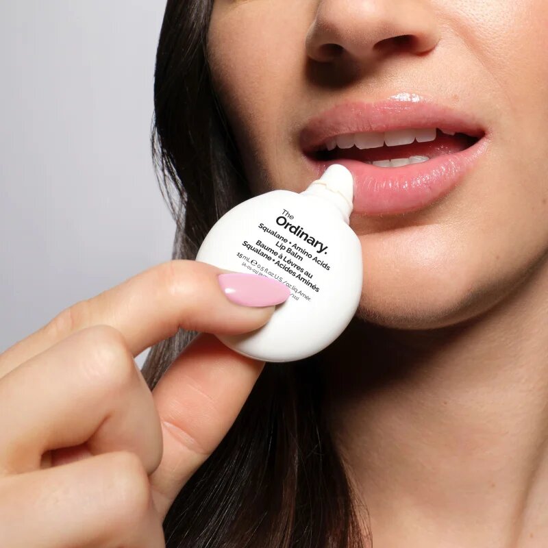The Ordinary Squalane + Amino Acids Lip Balm хидратиращ балсам за устни 15 мл.