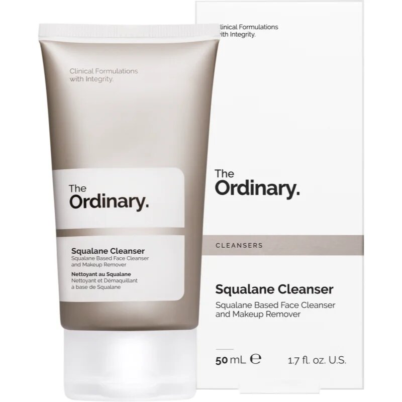 The Ordinary Squalane Cleanser продукт за почистване на грим с хидратиращ ефект 50 мл.