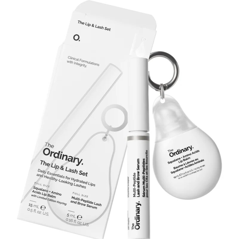 The Ordinary The Lip & Lash Set подаръчен комплект
