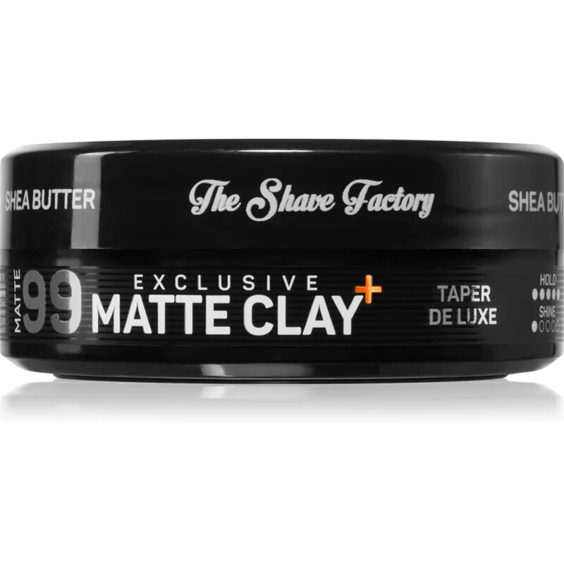 The Shave Factory Exclusive Matte Clay Оформяща матираща глина за коса ултра силна фиксация 150 мл.