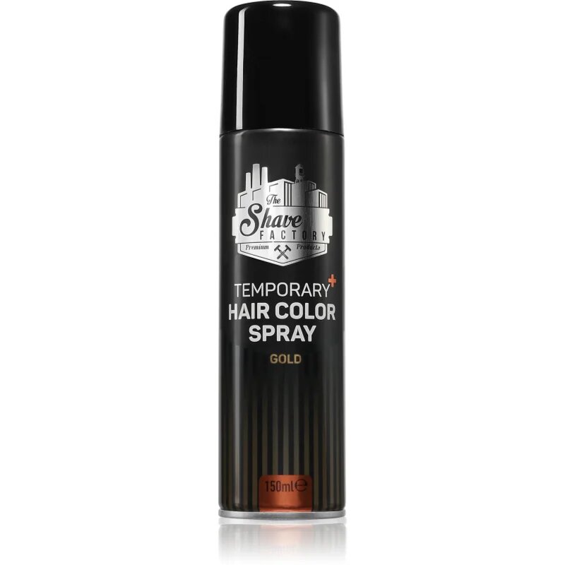 The Shave Factory Temporary Hair Color Spray спрей за коса цвят Gold 150 мл.