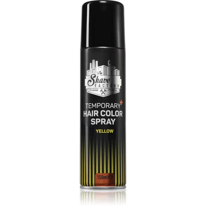 The Shave Factory Temporary Hair Color Spray спрей за коса цвят Yellow 150 мл.