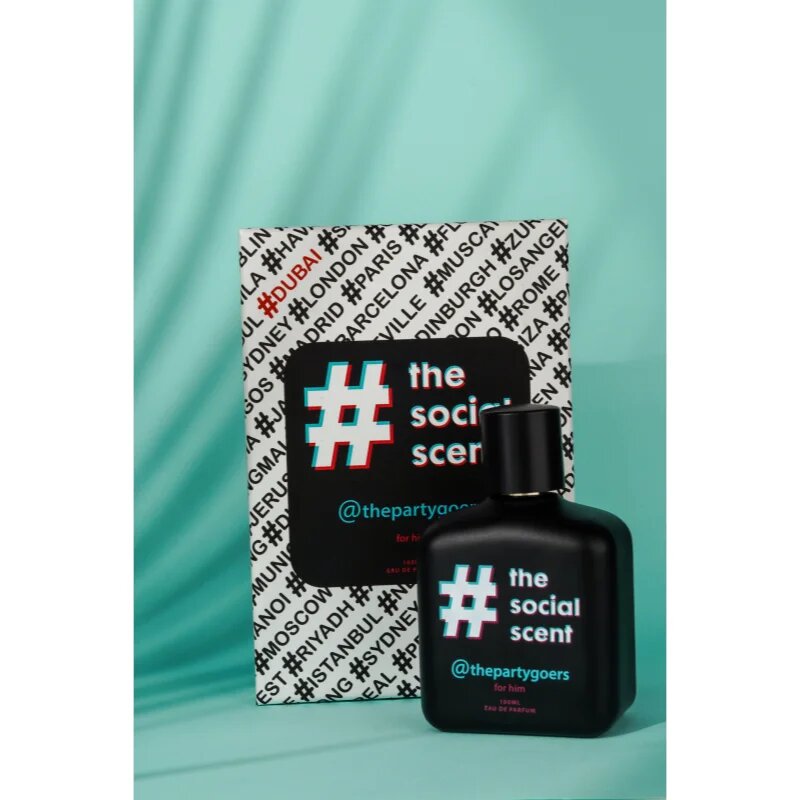 The Social Scent @thepartygoer for him парфюмна вода за мъже 100 мл.