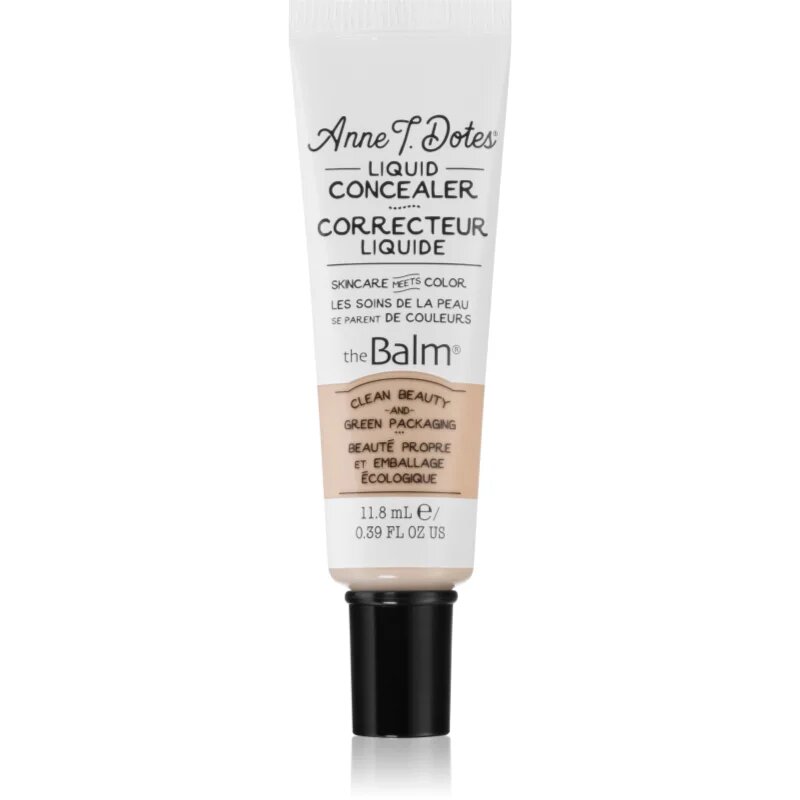 theBalm Anne T. Dotes® Liquid Concealer течен коректор за пълно покритие цвят #7 Warm Fair 11.8 мл.