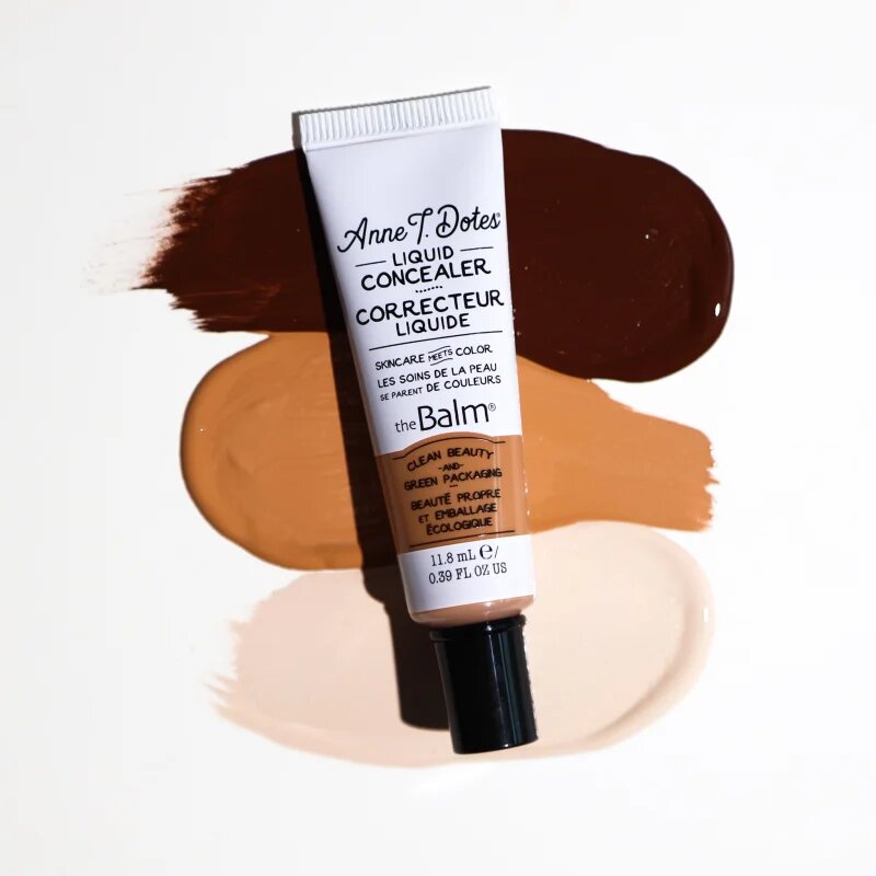 theBalm Anne T. Dotes® Liquid Concealer течен коректор за пълно покритие цвят #7 Warm Fair 11.8 мл.