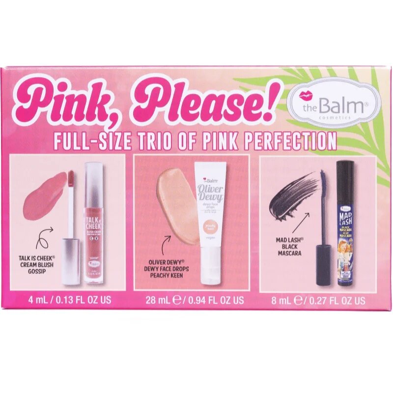 theBalm Holiday Trio Box Set подаръчен комплект за лице