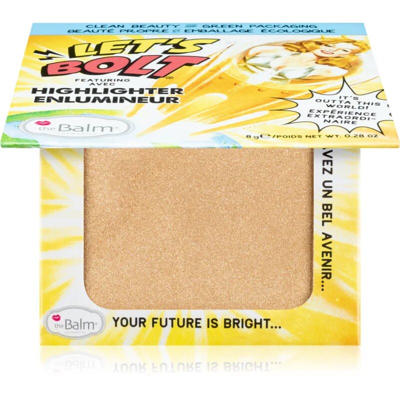 theBalm Let's Bolt хайлайтър руж и сенки 8 гр.