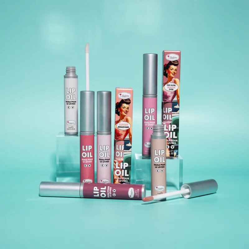 theBalm Lip Oil масло от нар цвят Take the High Rose 7 мл.