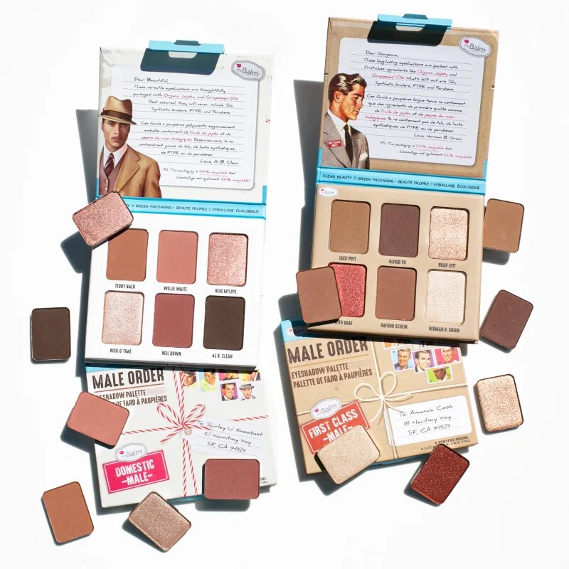 theBalm Male Order® First Class Male палитра сенки за очи 13.2 гр.