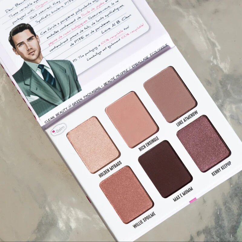theBalm Male Order® Special Delivery палитра сенки за очи 13.2 гр.