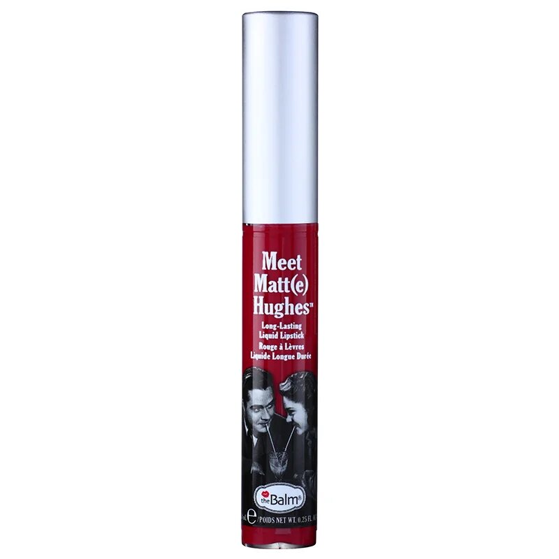 theBalm Meet Matt(e) Hughes Long Lasting Liquid Lipstick дълготрайно течно червило цвят Dedicated 7.4 мл.
