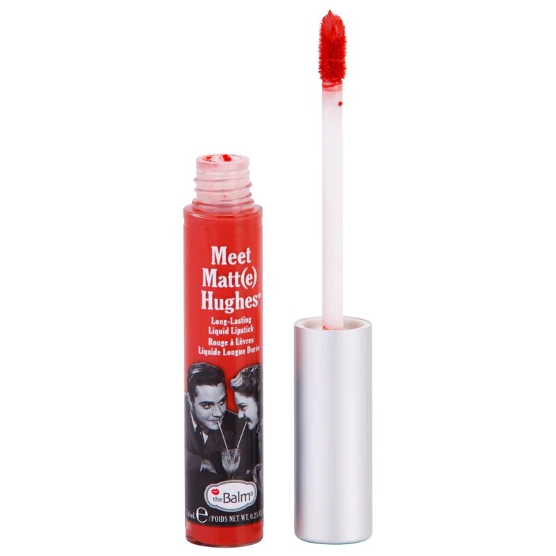 theBalm Meet Matt(e) Hughes Long Lasting Liquid Lipstick дълготрайно течно червило цвят Honest 7.4 мл.
