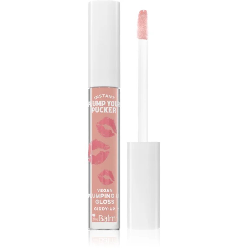 theBalm Plump Your Pucker Lip Gloss блясък за устни за по-голям обем цвят Giddy-Up 2.7 мл.