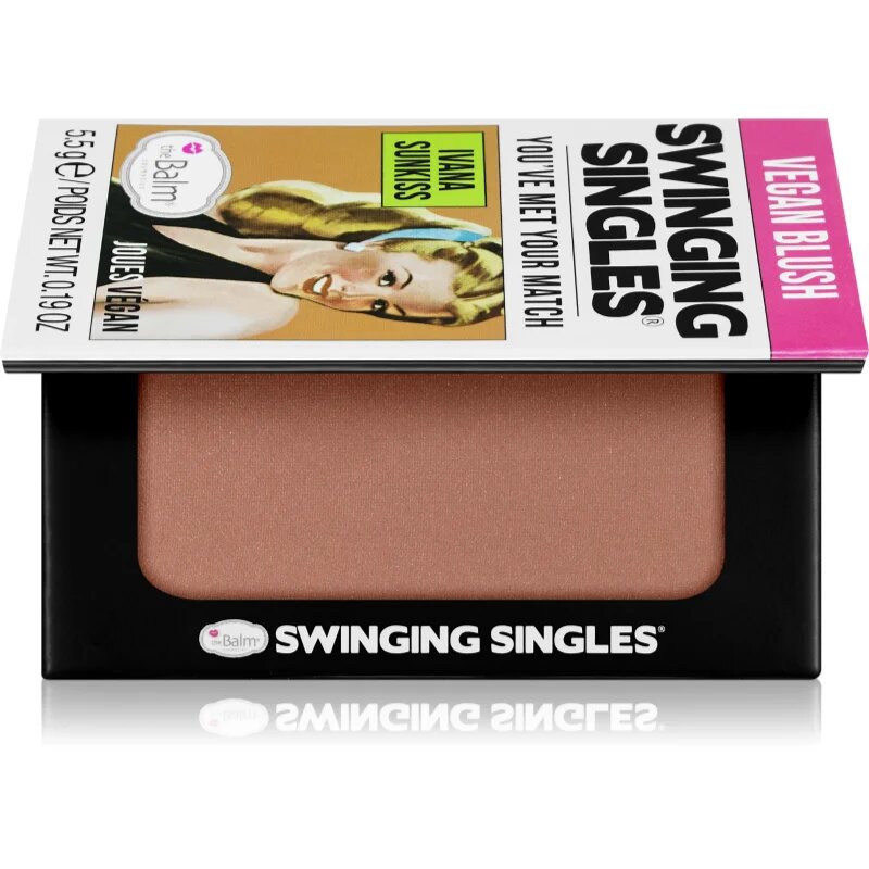 theBalm Swinging Singles Blush компактен руж цвят Ivana Sunkiss 5.5 гр.