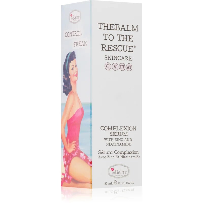 theBalm To The Rescue® Complexion озаряващ серум за лице с успокояващ ефект 30 мл.