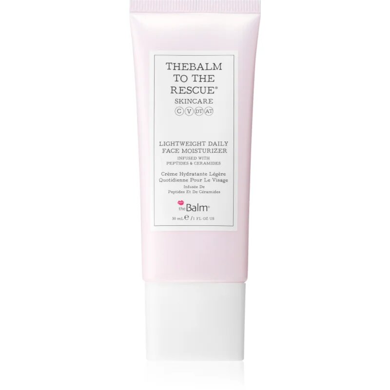 theBalm To The Rescue® Peptides & Ceramides лек дневен крем с церамиди 30 мл.