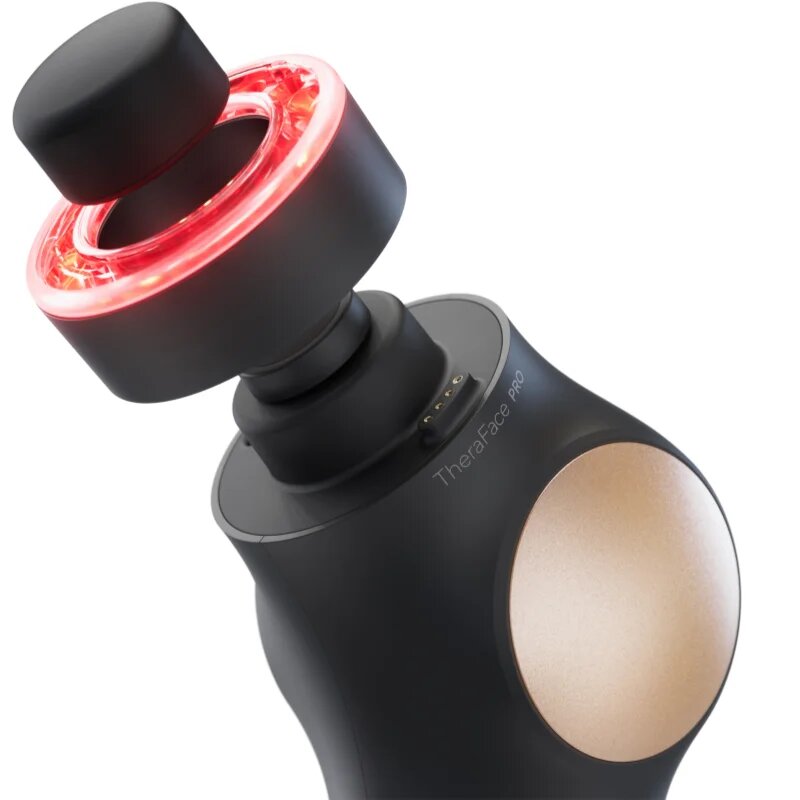 Therabody TheraFace PRO масажен уред за лице боя Black/Gold 1 бр.