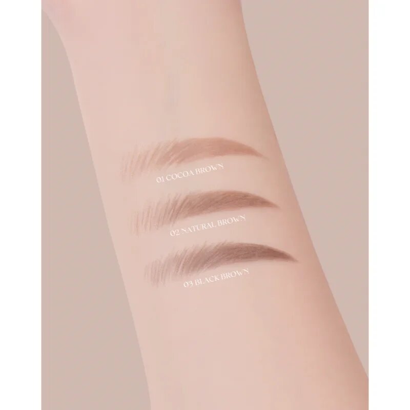 thim Artist Touch Brow Duo двустранен молив за вежди с четка цвят 03 Black Brown 0.6 гр.