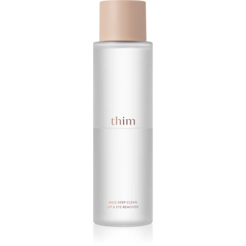 thim Mild Deep Clean Lip & Eye Remover двуфазен продукт за премахване на грим от очите и устните с подхранващ ефект 100 мл.