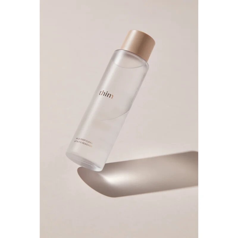 thim Mild Deep Clean Lip & Eye Remover двуфазен продукт за премахване на грим от очите и устните с подхранващ ефект 100 мл.