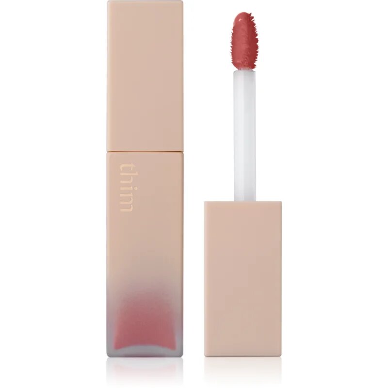 thim Satin Lip Glaze дълготраен гланц за устни с хидратиращ ефект цвят 03 Fig Noir 6 гр.