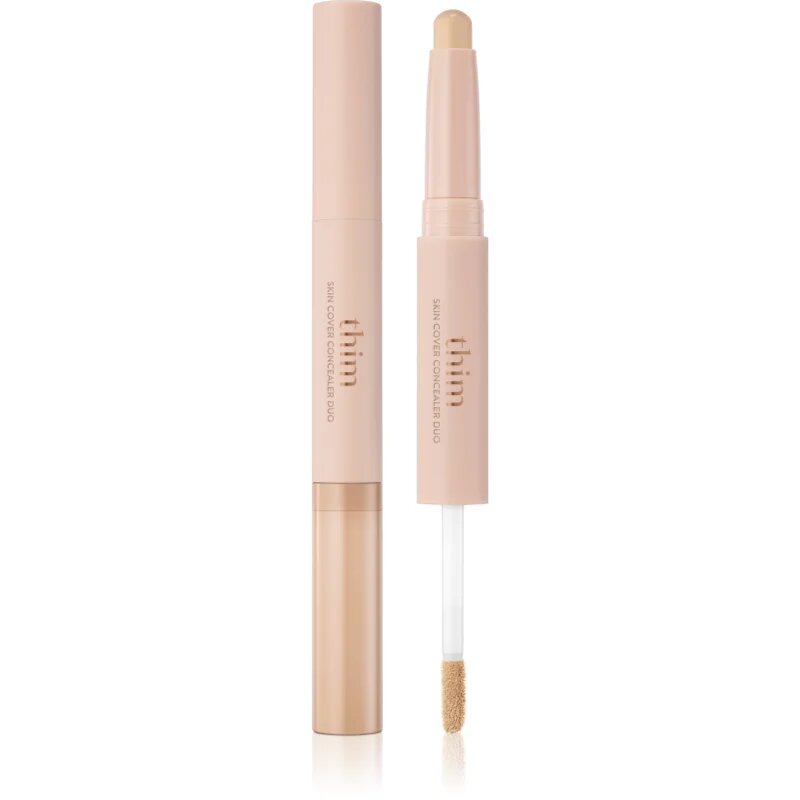 thim Skin Cover Concealer Duo покриващ коректор за намаляване на несъвършенствата двустранен цвят 03 Sand 6.3 гр.