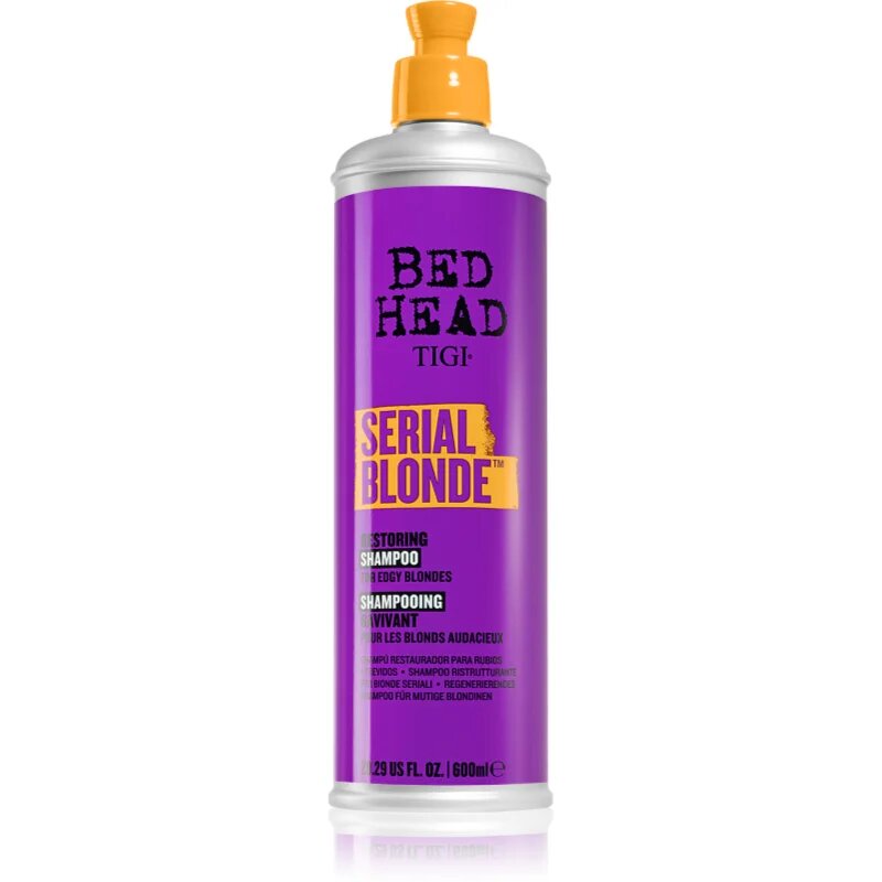 TIGI Bed Head Serial Blonde възстановяващ шампоан за руса коса 600 мл.