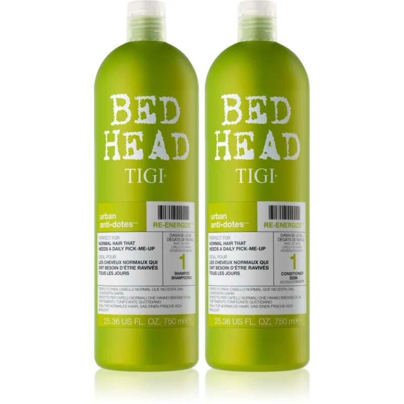 TIGI Bed Head Urban Antidotes Re-energize изгодна опаковка за нормална коса