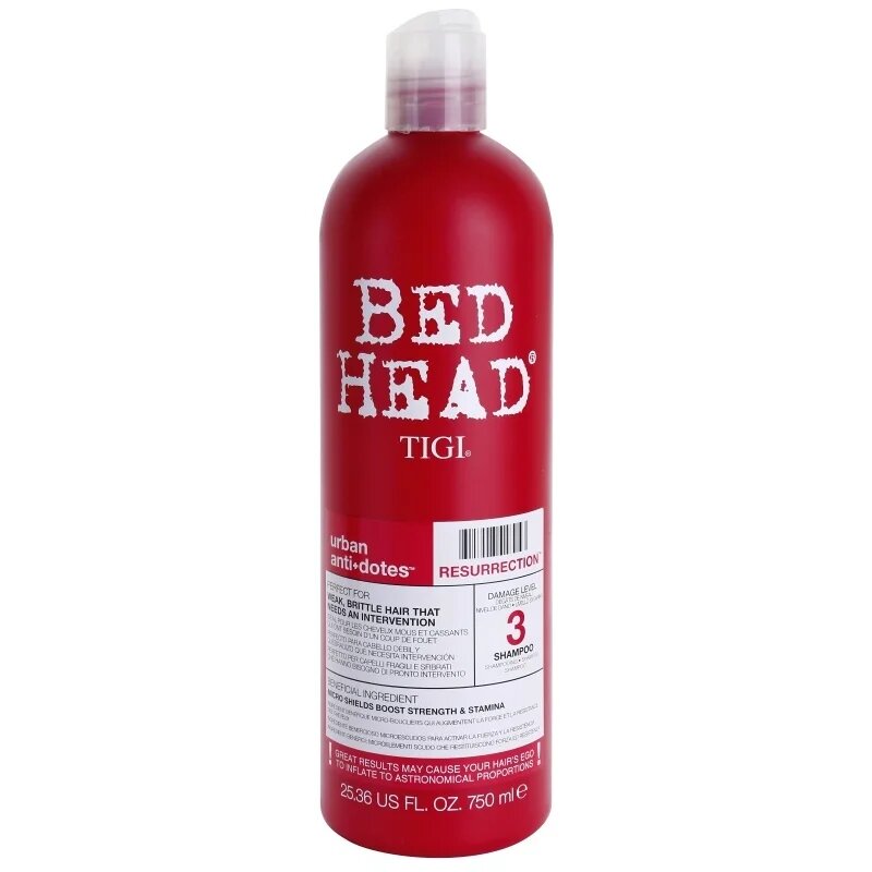 TIGI Bed Head Urban Antidotes Resurrection шампоан за слаба изтощена коса 750 мл.