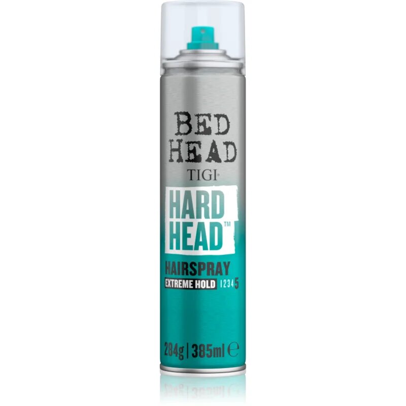 TIGI Hard Head Hairspray лак за коса с екстра силна фиксация 385 мл.